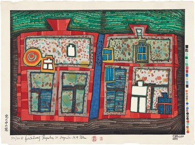 Lot 116 - Friedensreich Hundertwasser 2 TO 13 WINDOWS...