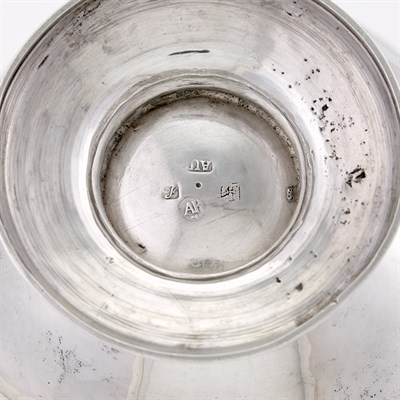 Lot 206 - George II Scottish Sterling Silver Teapot...