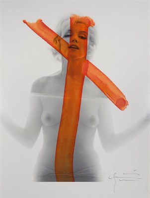 Lot 165 - STERN, BERT (1929-2013) Marilyn Monroe behind...