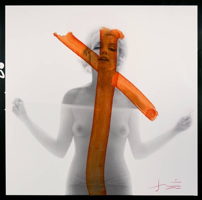Lot 168 - STERN, BERT (1929-2013) Marilyn Monroe behind...