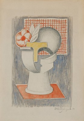 Lot 81 - Jean Metzinger French, 1883-1956 Nature Morte...