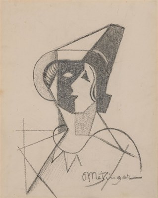 Lot 82 - Jean Metzinger French, 1883-1956 Clownesse,...