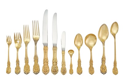 Lot 212 - Reed & Barton Silver-Gilt Francis I Pattern...