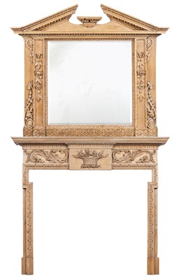 Lot 269 - George II Style Stripped Pine Fireplace...