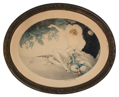 Lot 118 - Louis Icart (1880-1950) SCARED; FAREWELL;...