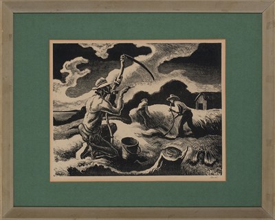 Lot 15 - Thomas Hart Benton ISLAND HAY (F. 68)...