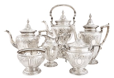 Lot 83 - Gorham Sterling Silver Tea and Coffee Service...