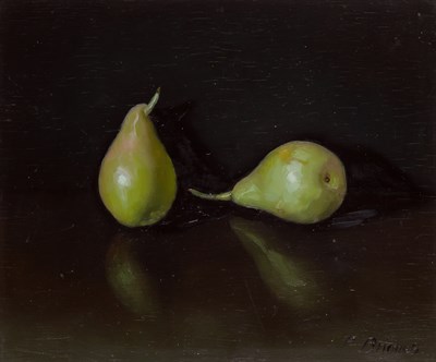 Lot 14 - Fernando Briones Spanish, 1905-1988 Two Pears...