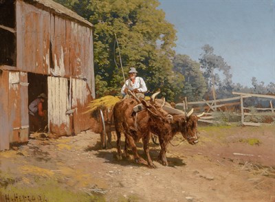Lot 1026 - Hermann Ottomar Herzog German/American,...