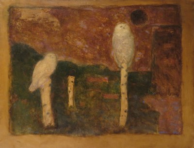 Lot 33 - Gregoire Hespel French, b. 1961 Chouettes...
