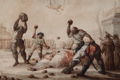 Lot 109 - Attributed to Martin De Vos The Martyrdom of...