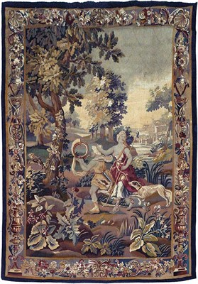 Lot 469 - Aubusson Tapestry France, 19th century Two...