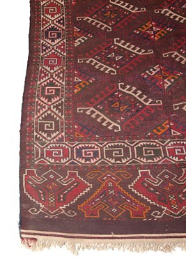 Lot 305 - Yomoud Carpet West Turkestan, dated 1950 The...