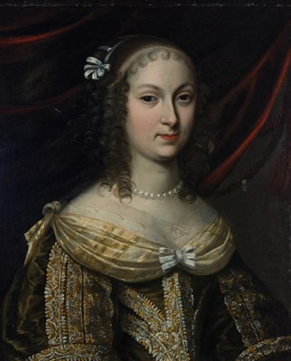 Lot 17 - French School 17th Century Anne-Genevieve de...