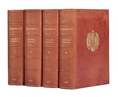 Lot 138 - CHURCHILL, SIR WINSTON Marlborough: His Life...
