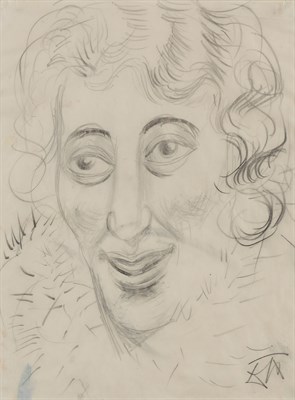 Lot 68 - Otto Dix German, 1891-1969 Frauenportrat mit...