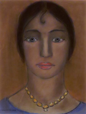 Lot 98 - Abraham Walkowitz American, 1878-1965 Head of...