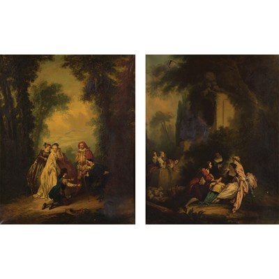 Lot 44 - Nicholas Edward Gabe French, 1814-1865 (i)...