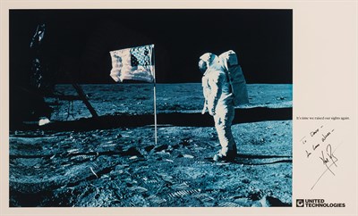 Lot 36 - [SPACE] ARMSTRONG, NEIL. Inscribed United...