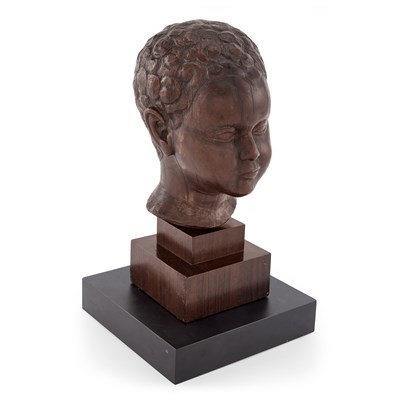 Lot 80 - William Zorach American, 1887-1966 Head of a...