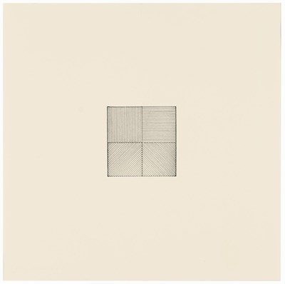 Lot 152 - Sol LeWitt (1928-2007) LINES IN FOUR...