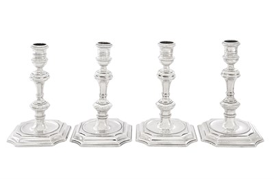 Lot 208 - Assembled Set of Four George II Sterling...