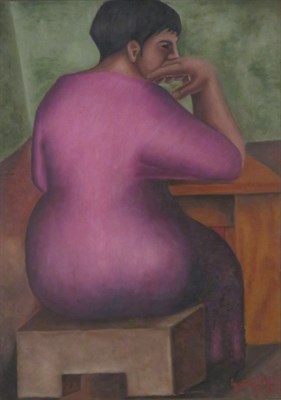 Lot 1 - Ignacio Aguirre Mexican, 1900-1990 Woman in...
