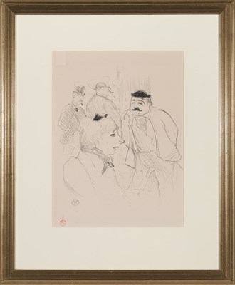 Lot 224 - Henri de Toulouse-Lautrec LA TIGE--MOULIN...
