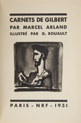 Lot 225 - [ROUAULT, GEORGES] ARLAND, MARCEL. Carnets de...