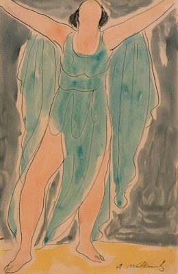 Lot 95 - Abraham Walkowitz American, 1878-1965 Isadora...