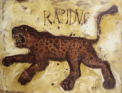 Lot 78 - Max Siebel American, b. 1966 Rapidus Signed...