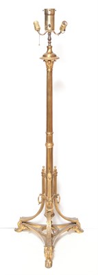 Lot 232 - Louis XVI Style Bronze Floor Lamp Height 50...