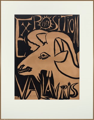 Lot 168 - Pablo Picasso EXPOSITION VALLAURIS (B. 1257;...