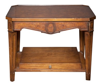 Lot 305 - Pair of Walnut Side Tables Height 22 1/2...