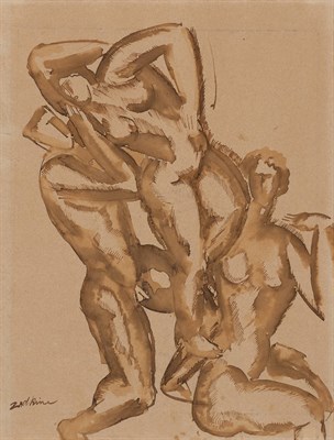 Lot 135 - Ossip Zadkine Russian/French, 1890-1967...