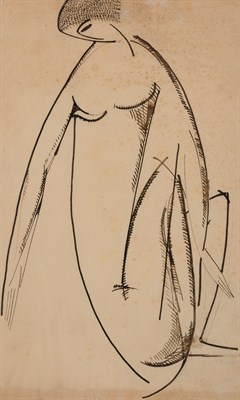 Lot 136 - Ossip Zadkine Russian/French, 1890-1967 Nu...