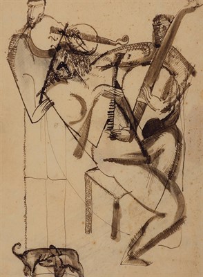 Lot 137 - Ossip Zadkine Russian/French, 1890-1967 Les...