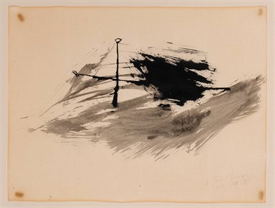 Lot 6 - Julius Bissier German, 1893-1965 Untitled,...