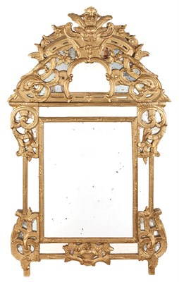 Lot 340 - Louis XVI Giltwood Pier Mirror Late 18th...