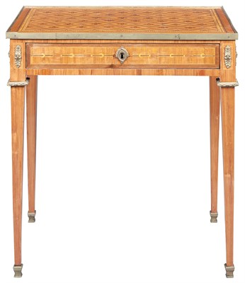 Lot 336 - Louis XVI Style Gilt-Bronze-Mounted Tulipwood...