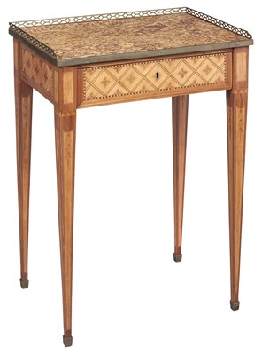 Lot 341 - Louis XVI Gilt-Bronze-Mounted Tulipwood and...