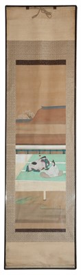 Lot 422 - Chinese School Scroll Painting Height of image...