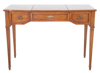 Lot 379 - Louis XVI Style Inlaid Mahogany Poudreuse...
