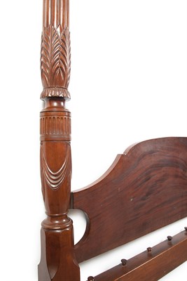 Lot 241 - Federal Mahogany Tester Bed Early 19th century...