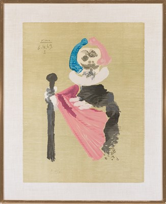 Lot 192 - After Pablo Picasso IMAGINARY PORTRAIT Color...