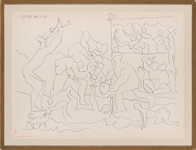 Lot 170 - Pablo Picasso JEU DE LA CORRIDA Lithograph