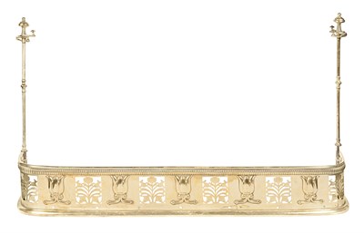 Lot 224 - Group of Brass Fireplace Equipment 19th/20th...