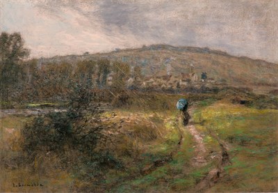 Lot 4 - Leon-Augustin Lhermitte French, 1844-1925...