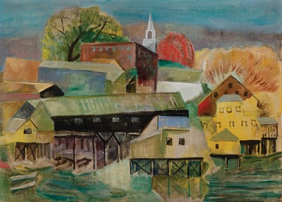 Lot 73 - Marguerite Thompson Zorach American, 1887-1968...