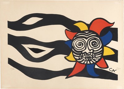 Lot 142 - Alexander Calder CLAIR DE LUNE Color...